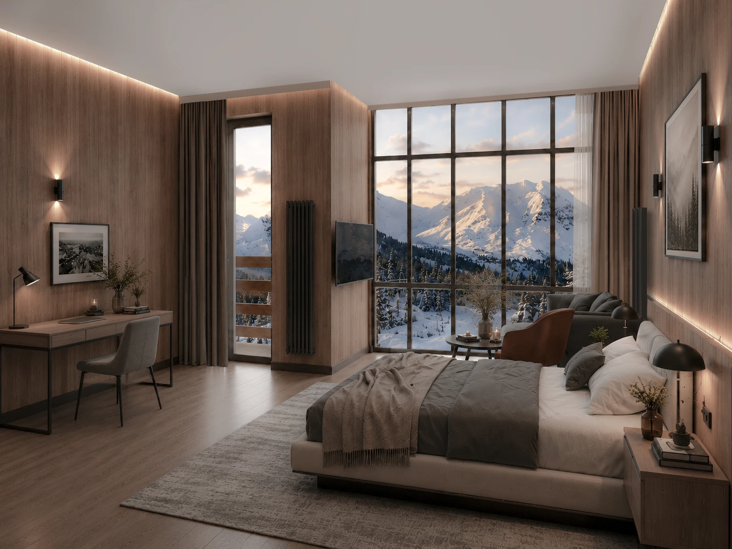 Studio concept · developer interior visualisation