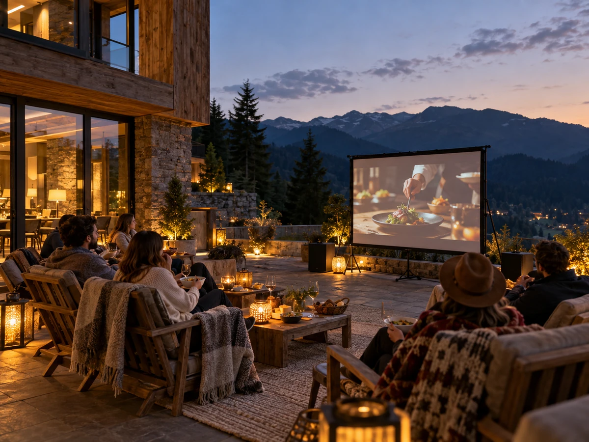 Food & film evenings · concept imagery